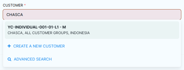 memilih customer